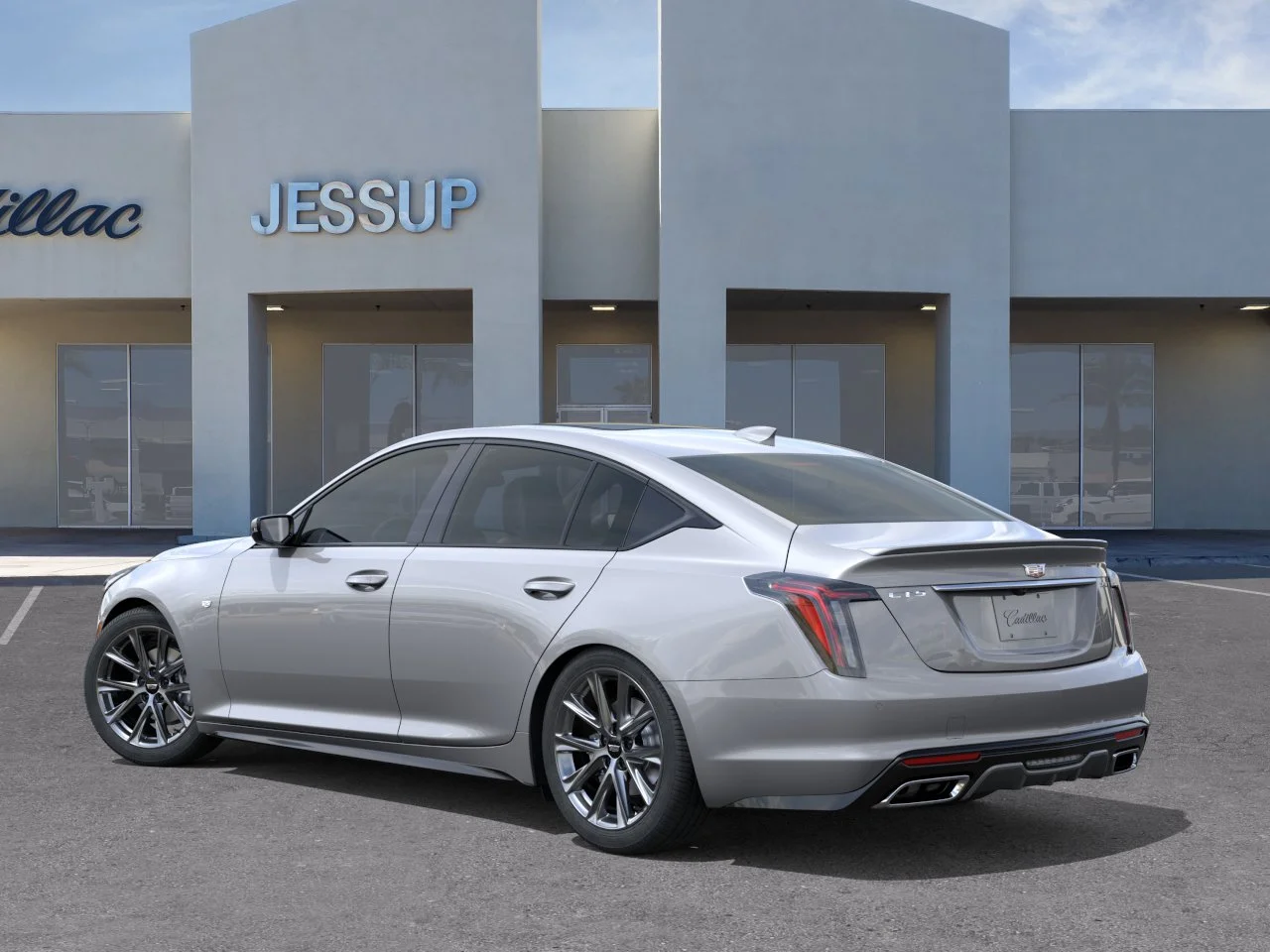 New 2026 Argent Silver Metallic Cadillac Sport image 3