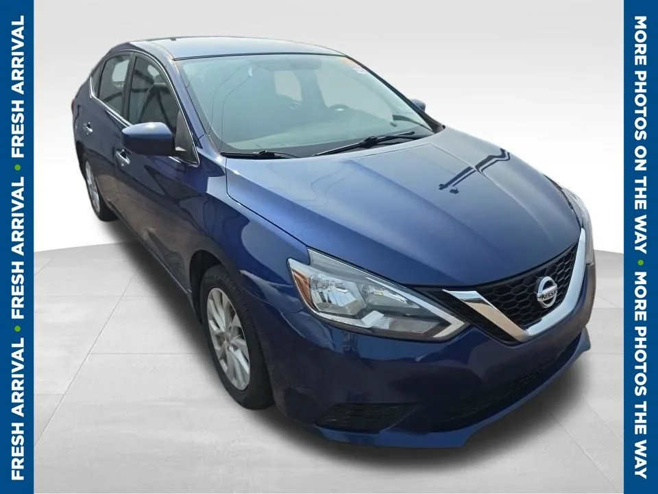 Used 2018 Blue Nissan SV image 1