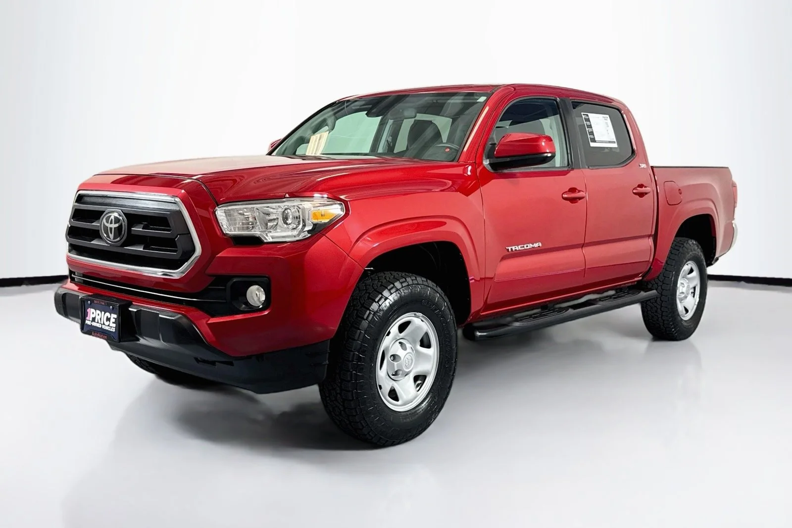 Used 2021 Barcelona Red Metallic Toyota SR5 image 1