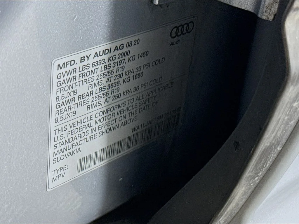 Used 2021 Florett Silver Metallic Audi 45 Premium Plus image 30