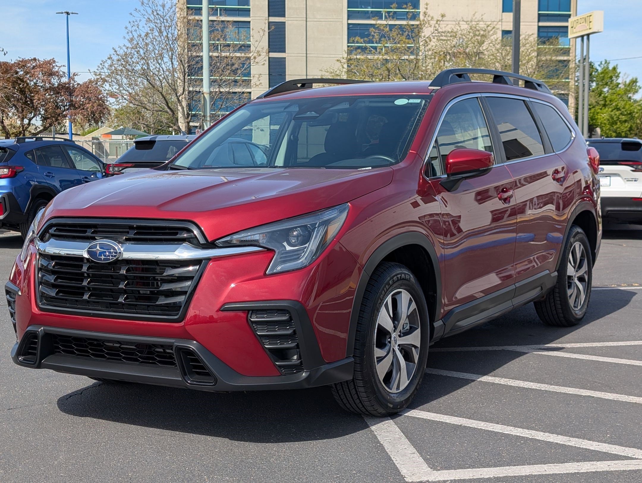 Certified Used 2025 Crimson Red Pearl Subaru Premium image 8