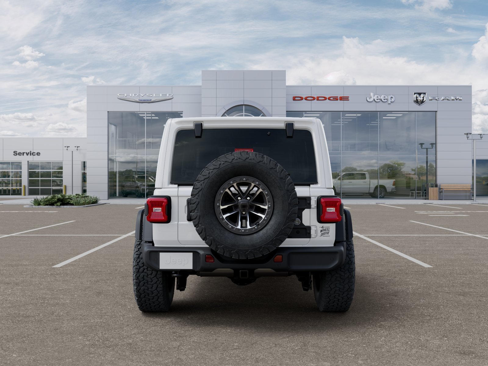 New 2026 Bright White Clear-Coat Exterior Paint Jeep Willys image 33