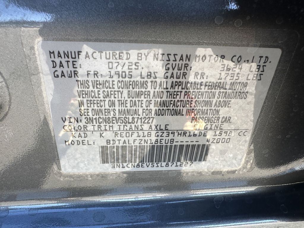 2025 Nissan Versa Sedan SV - Photo 11