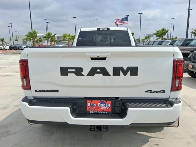 New 2026 Bright White Clear-Coat Exterior Paint RAM Laramie image 6