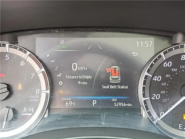 Used 2023 Ruby Flare Pearl Toyota XLE Front-Wheel Drive image 17