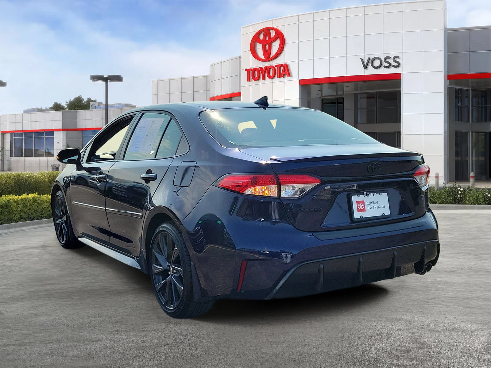 Certified Used 2024 DK. BLUE Toyota SE image 3