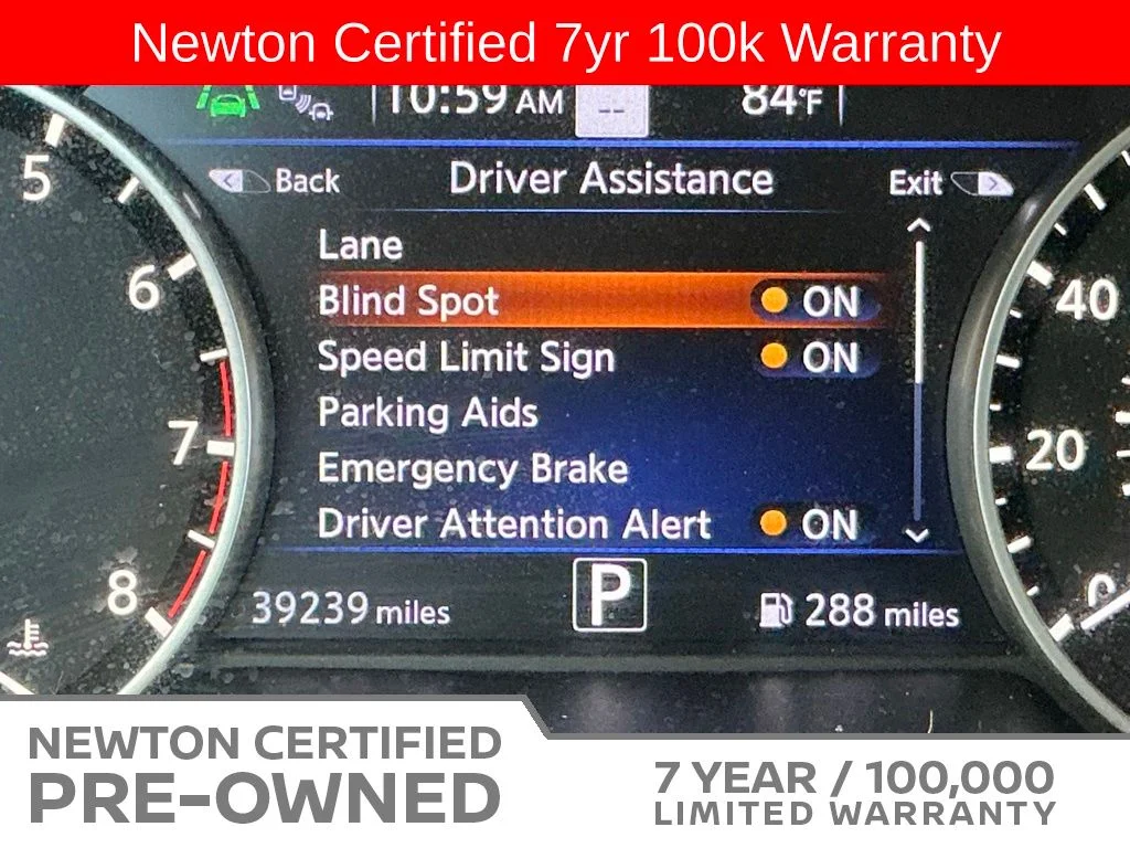 Certified Used 2023 Gun Metallic Nissan SL image 33