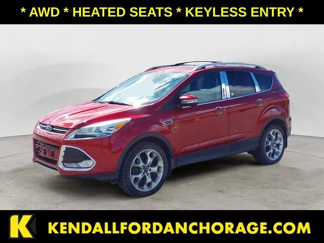 Used 2014 Ruby Red Ford Titanium image 1
