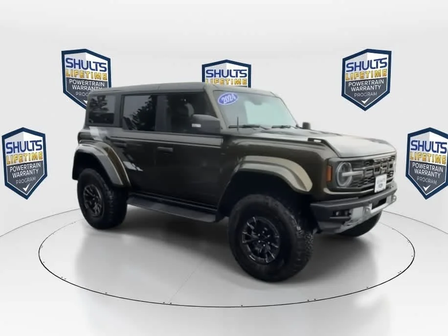 Used 2024 Shelter Green Metallic Ford Raptor image 2