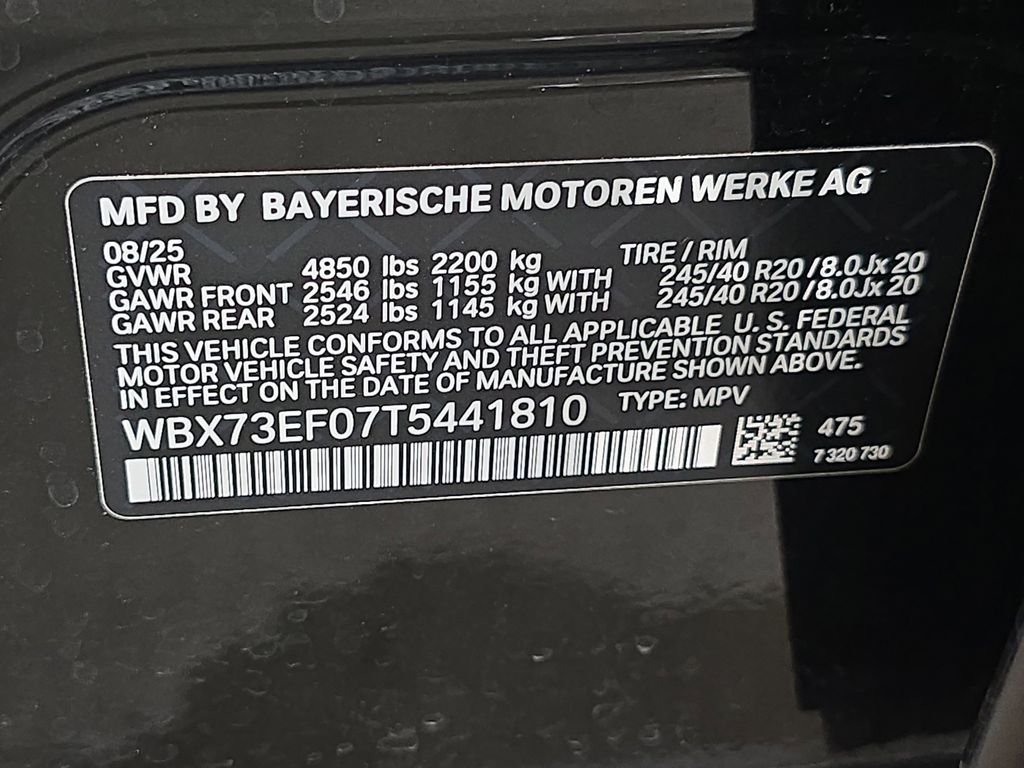 Used 2026 Black Sapphire Metallic BMW xDrive28i image 34