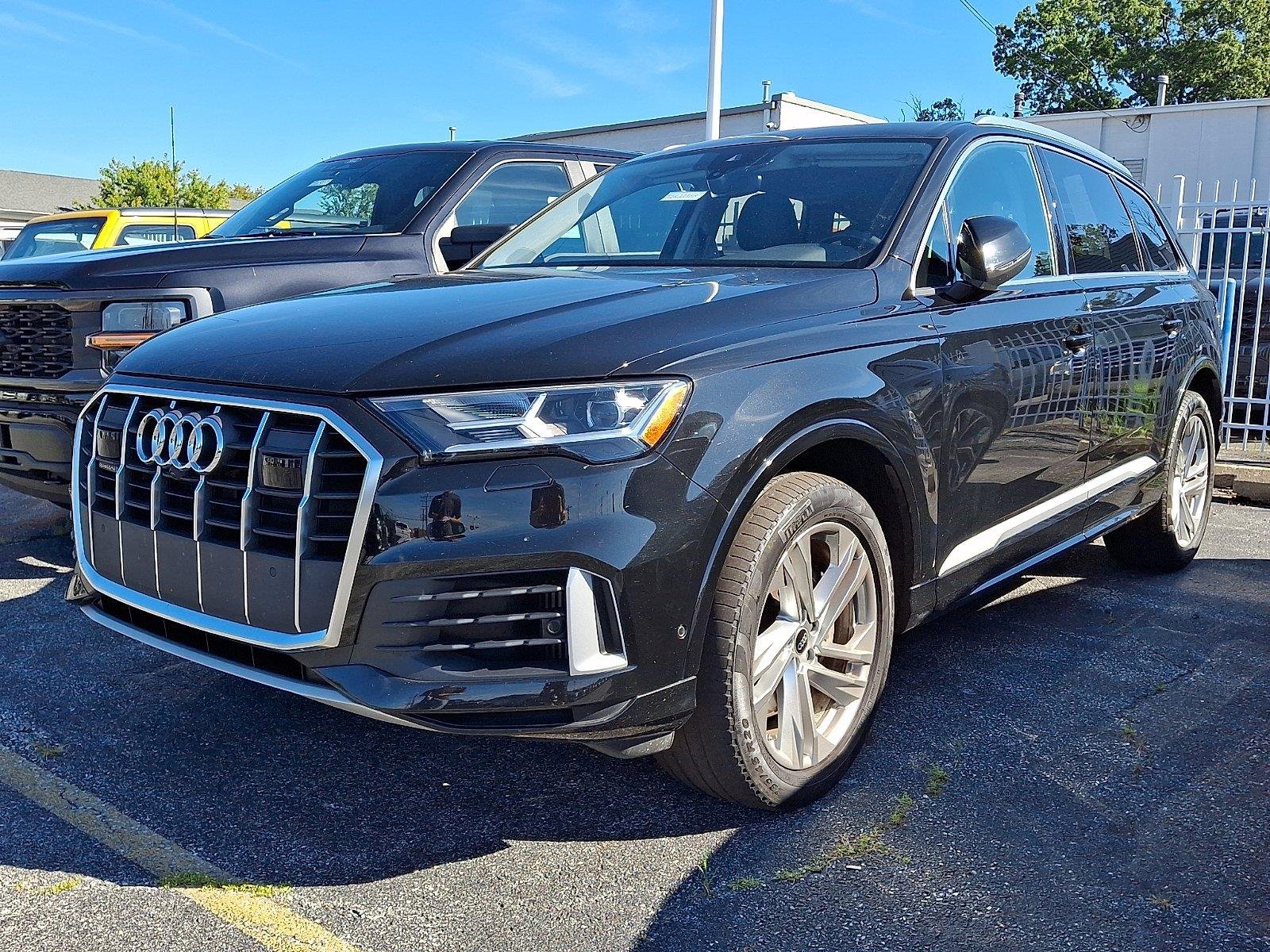 Used 2022 Mythos Black Metallic Audi Premium Plus image 2
