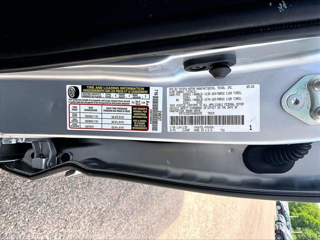 Certified Used 2022 Silver Toyota Capstone image 34