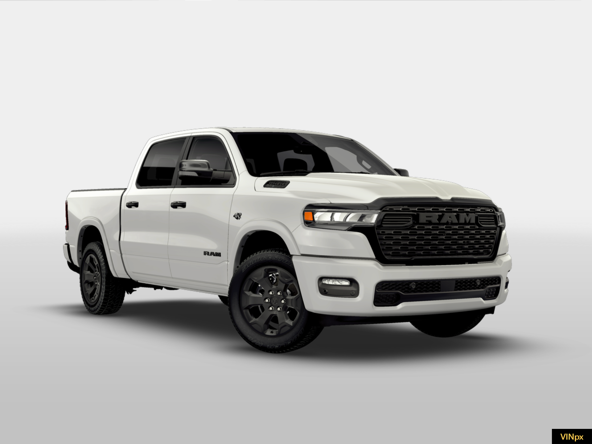 New 2026 Bright White Clear-Coat Exterior Paint RAM BIG HORN image 10
