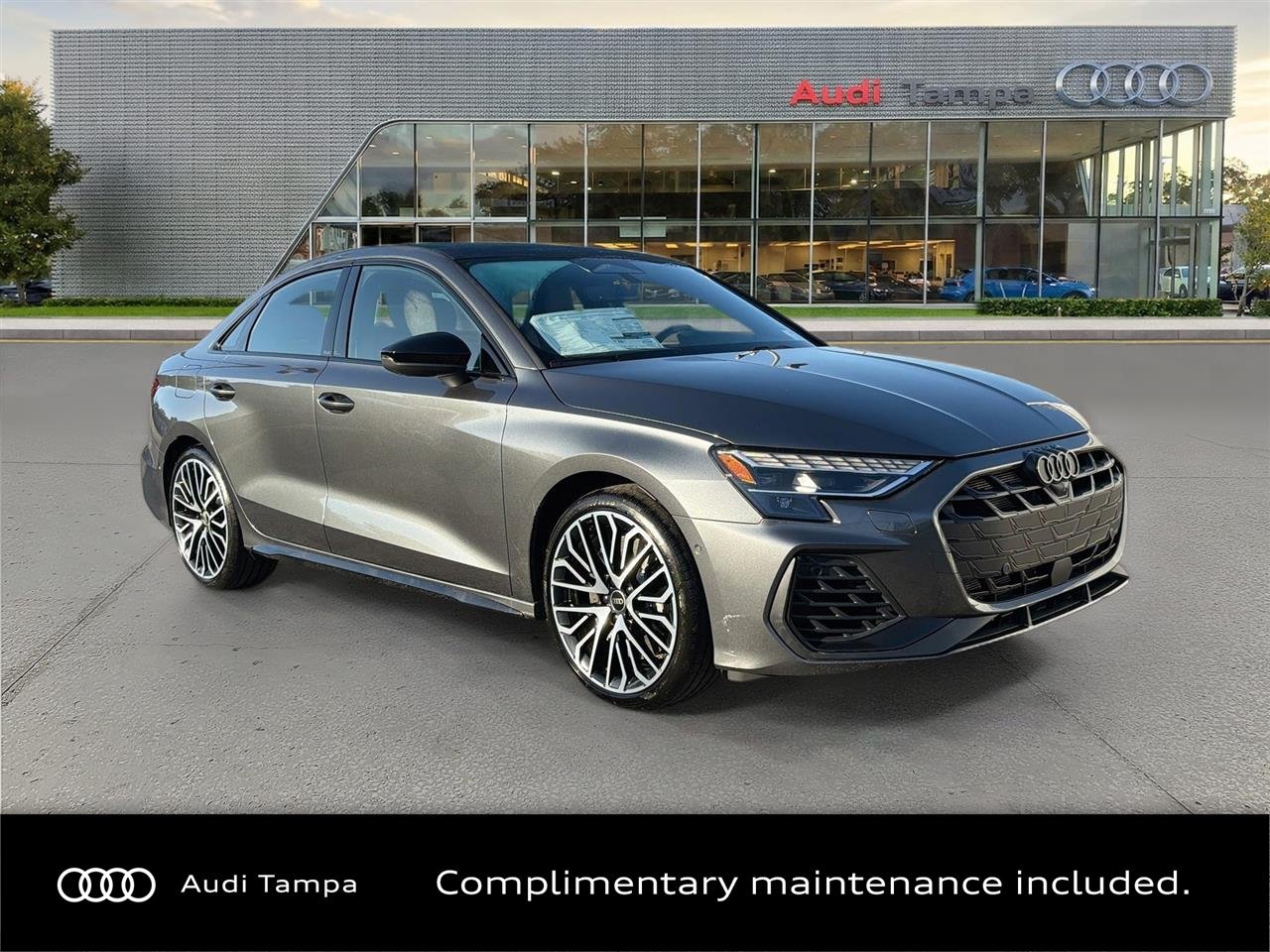 New 2026 Daytona Gray Pearl Effect Audi 4DR QTRO 2.0 TFSI image 1