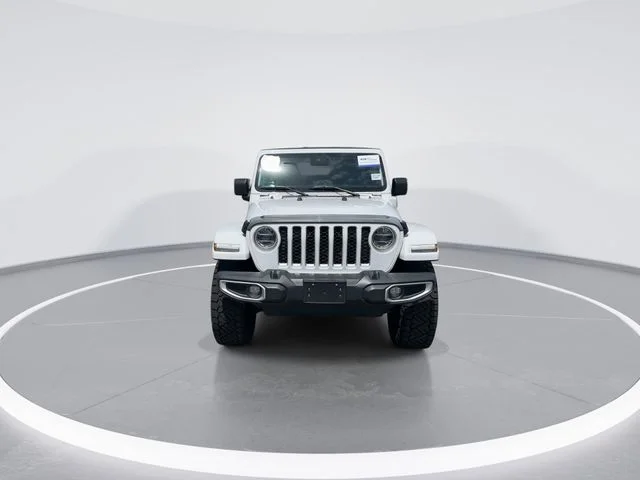 Used 2021 White Jeep Unlimited Sahara 4xe image 2
