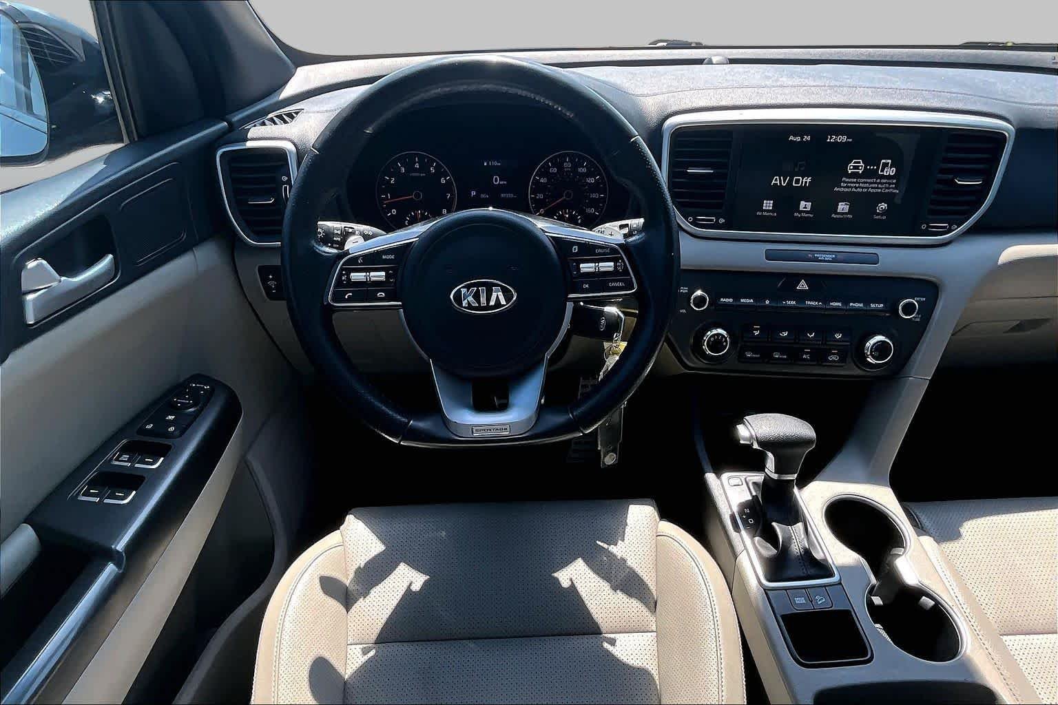 Used 2021 Pacific Blue Kia S image 6