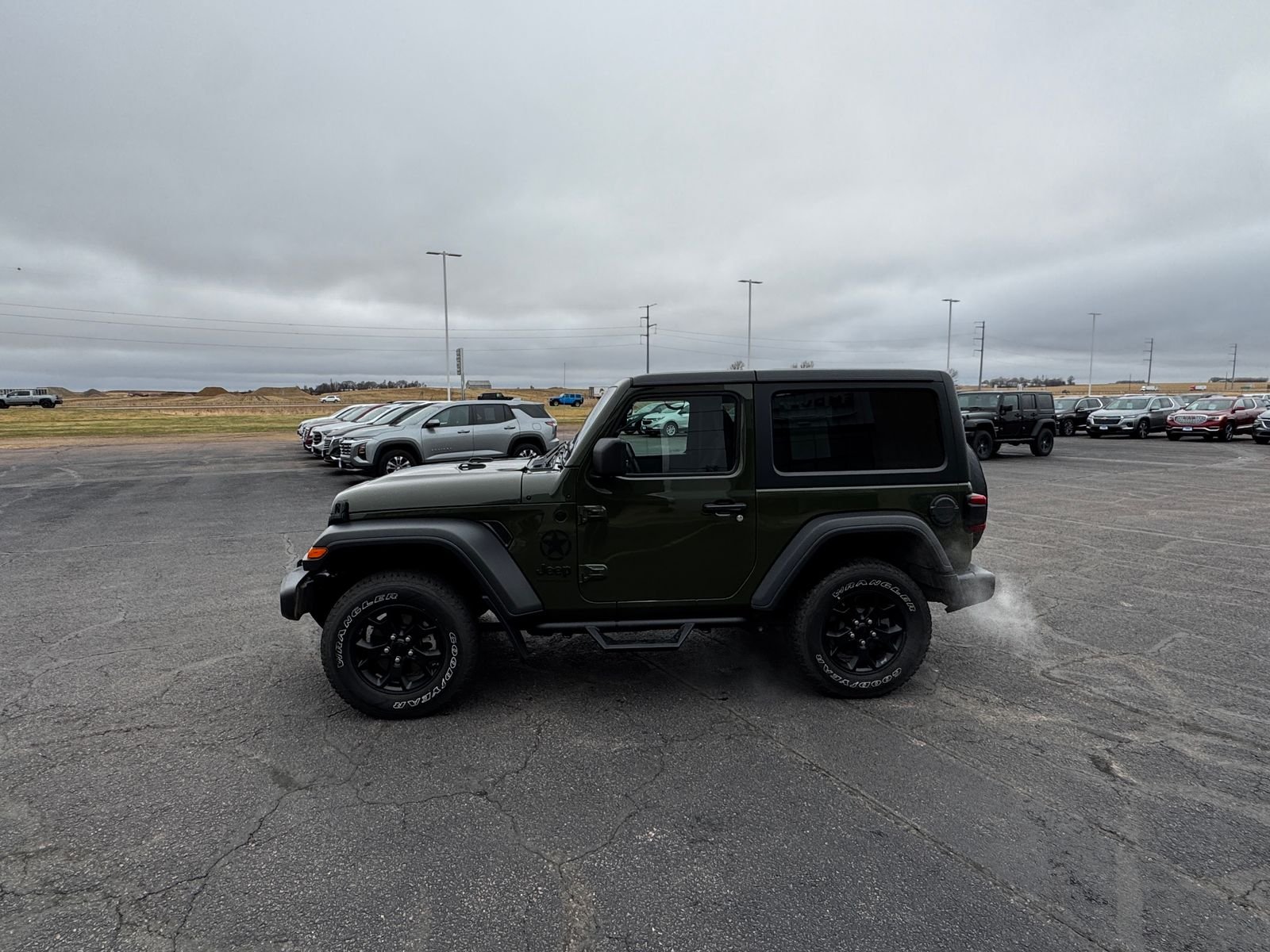Used 2021 Green Clearcoat JEEP Willys image 12