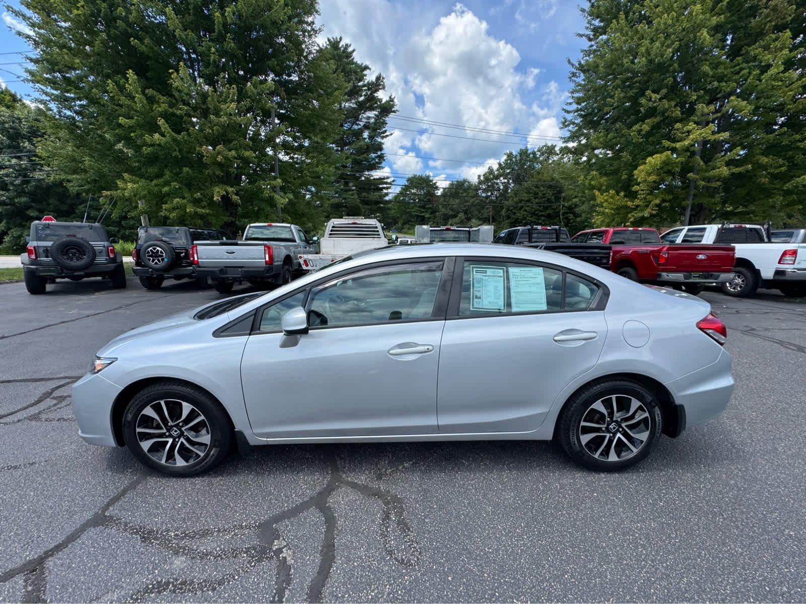Used 2013 Honda Civic EX with VIN 19XFB2F89DE284870 for sale in Litchfield, CT