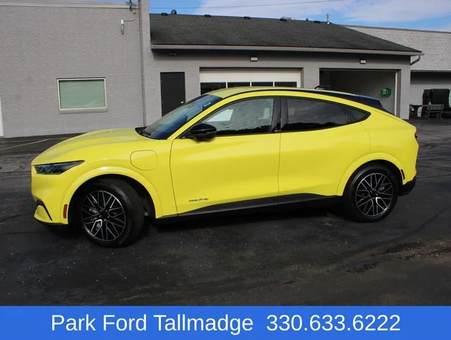 Used 2025 Ford Mustang Mach-E Premium AWD with VIN 3FMTK3SU5SMA05523 for sale in Tallmadge, OH