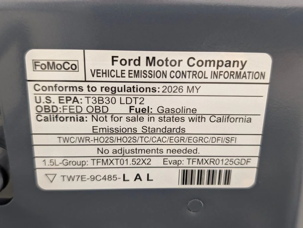 New 2026 Azure Gray Metallic Tri-Coat Ford Big Bend® image 25