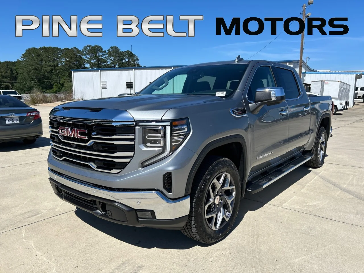 New 2026 Sterling Metallic GMC SLT image 1