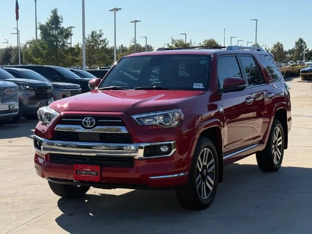 Certified Used 2023 BARCELONA RED MET. Toyota Limited image 9