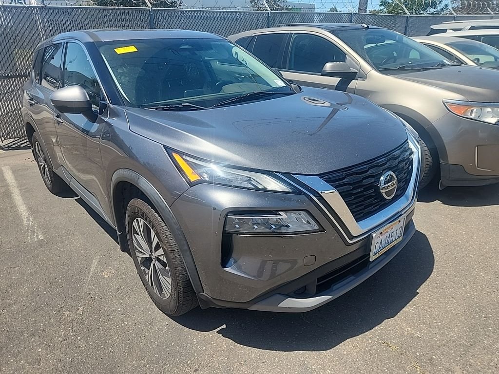 Used 2021 Gray Nissan SV image 1