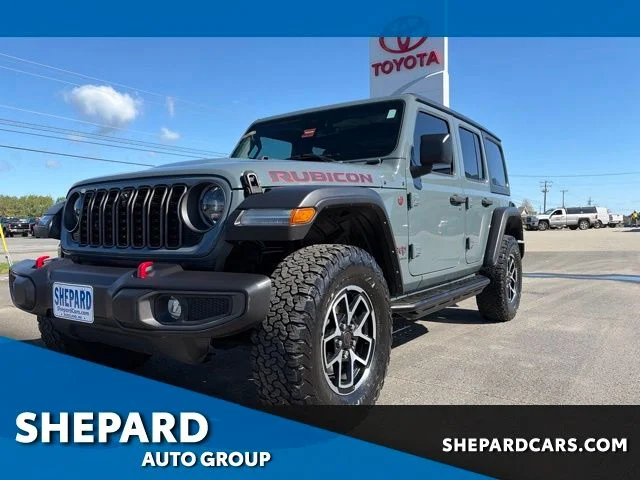 Used 2024 Gray Jeep Rubicon image 1