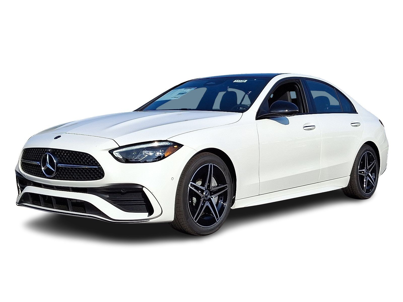 New 2026 Polar White Mercedes-Benz C 300 image 1