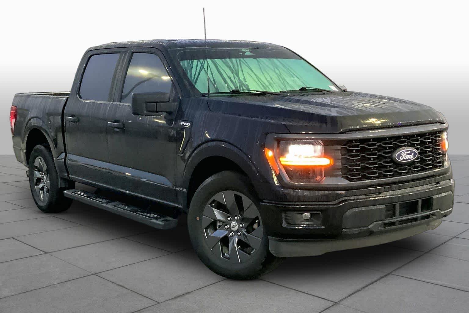 Used 2025 Agate Black Metallic Ford STX image 3