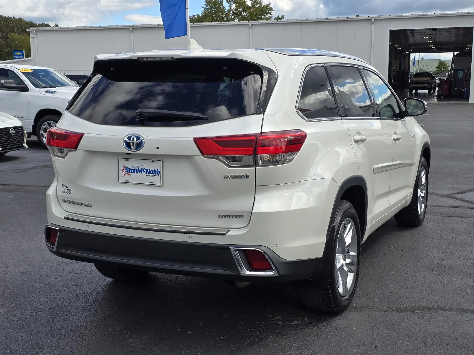 Used 2019 White Toyota Limited image 7