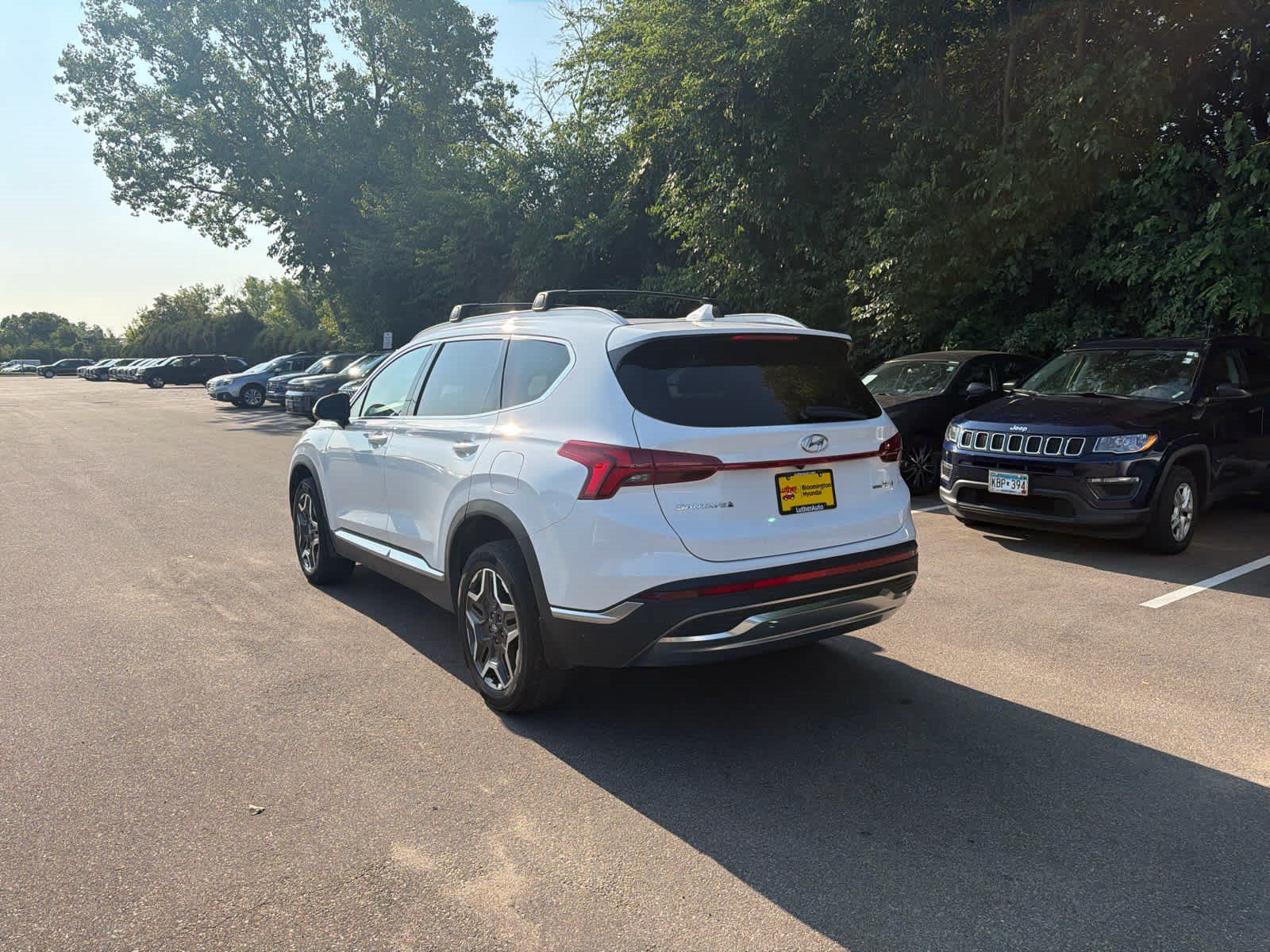 Used 2023 Serenity White Pearl Hyundai SEL Premium image 3