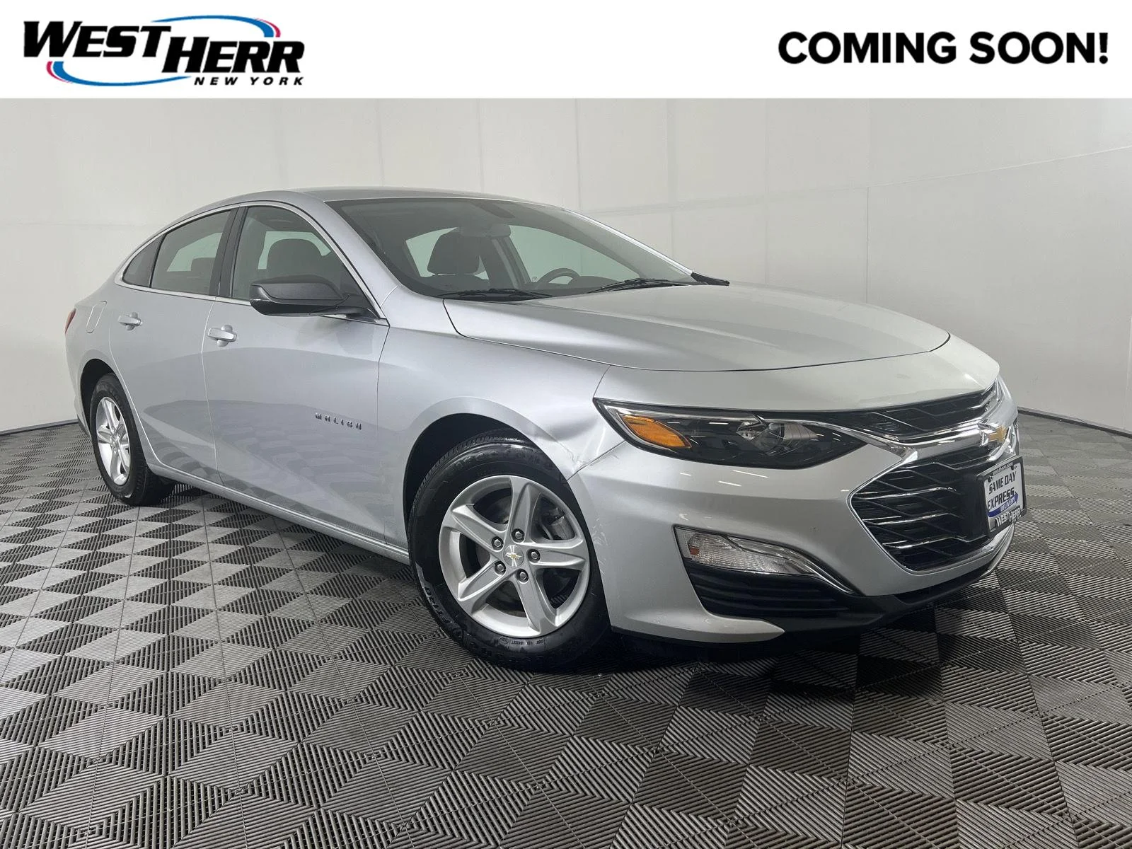 Used 2021 Silver Ice Metallic Chevrolet LS image 1