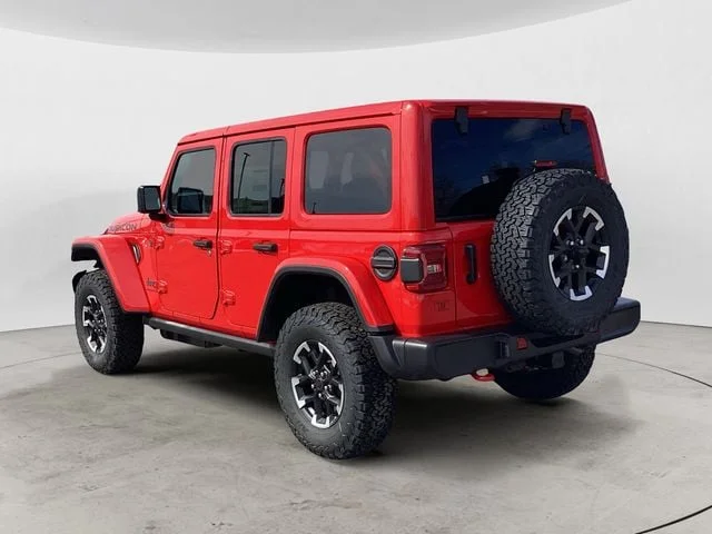 New 2026 Red Clearcoat Jeep 4-DOOR RUBICON image 3