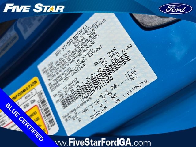 Certified Used 2024 Grabber Blue Ford EcoBoost Premium image 14