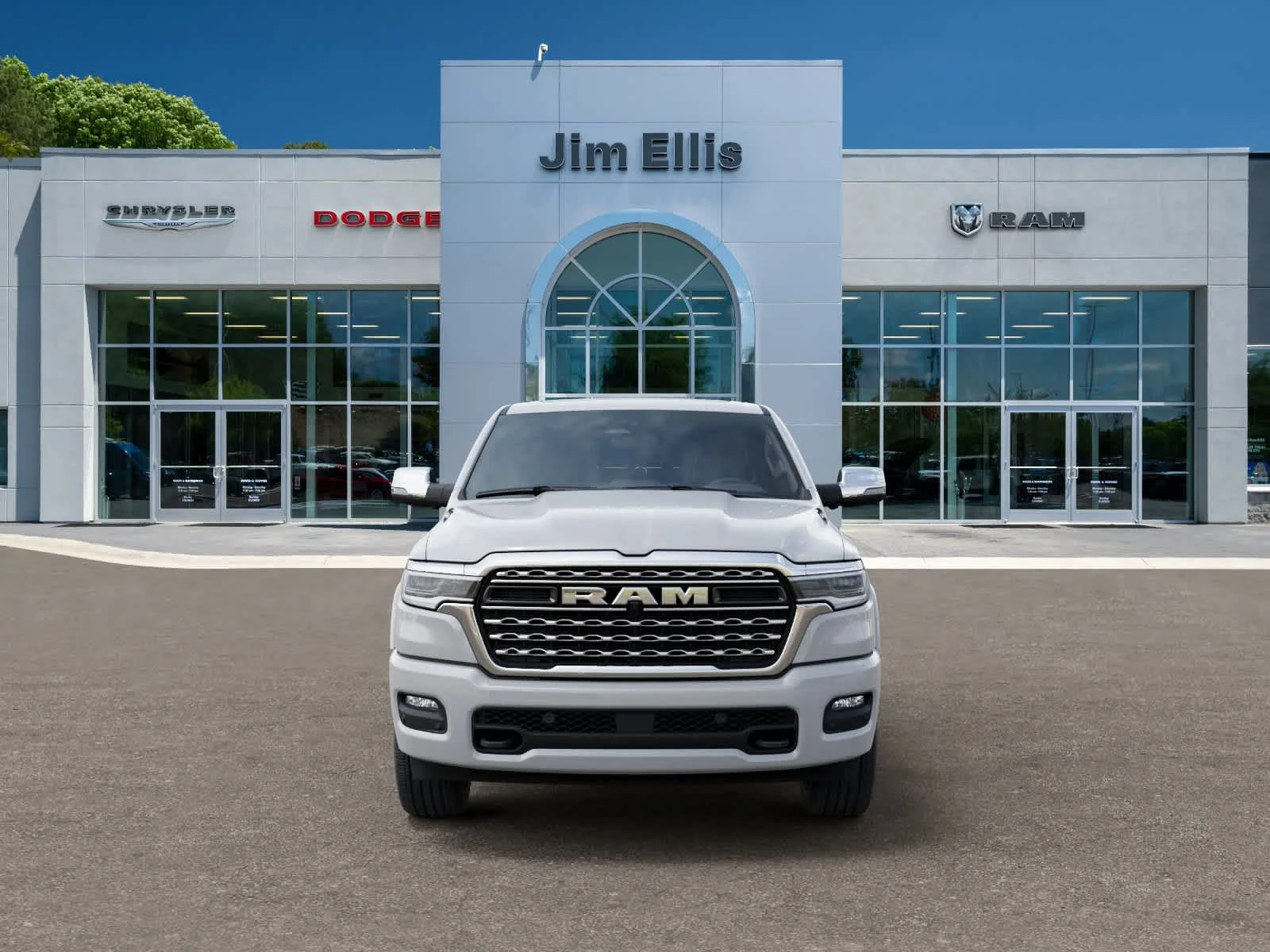New 2026 Bright White Clearcoat Ram Limited image 6