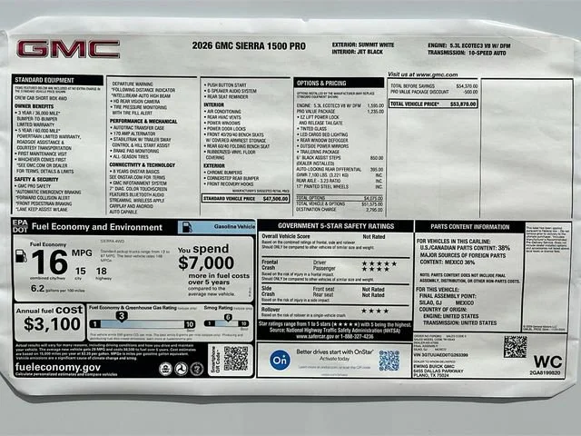2026 GMC Sierra 1500 Pro - Photo 21