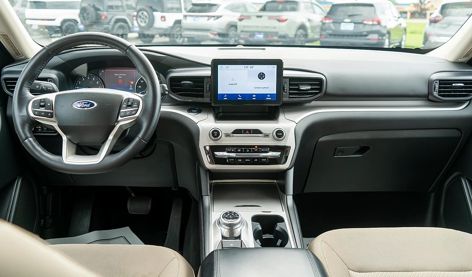 Used 2023 Stone Blue Metallic Ford XLT image 14