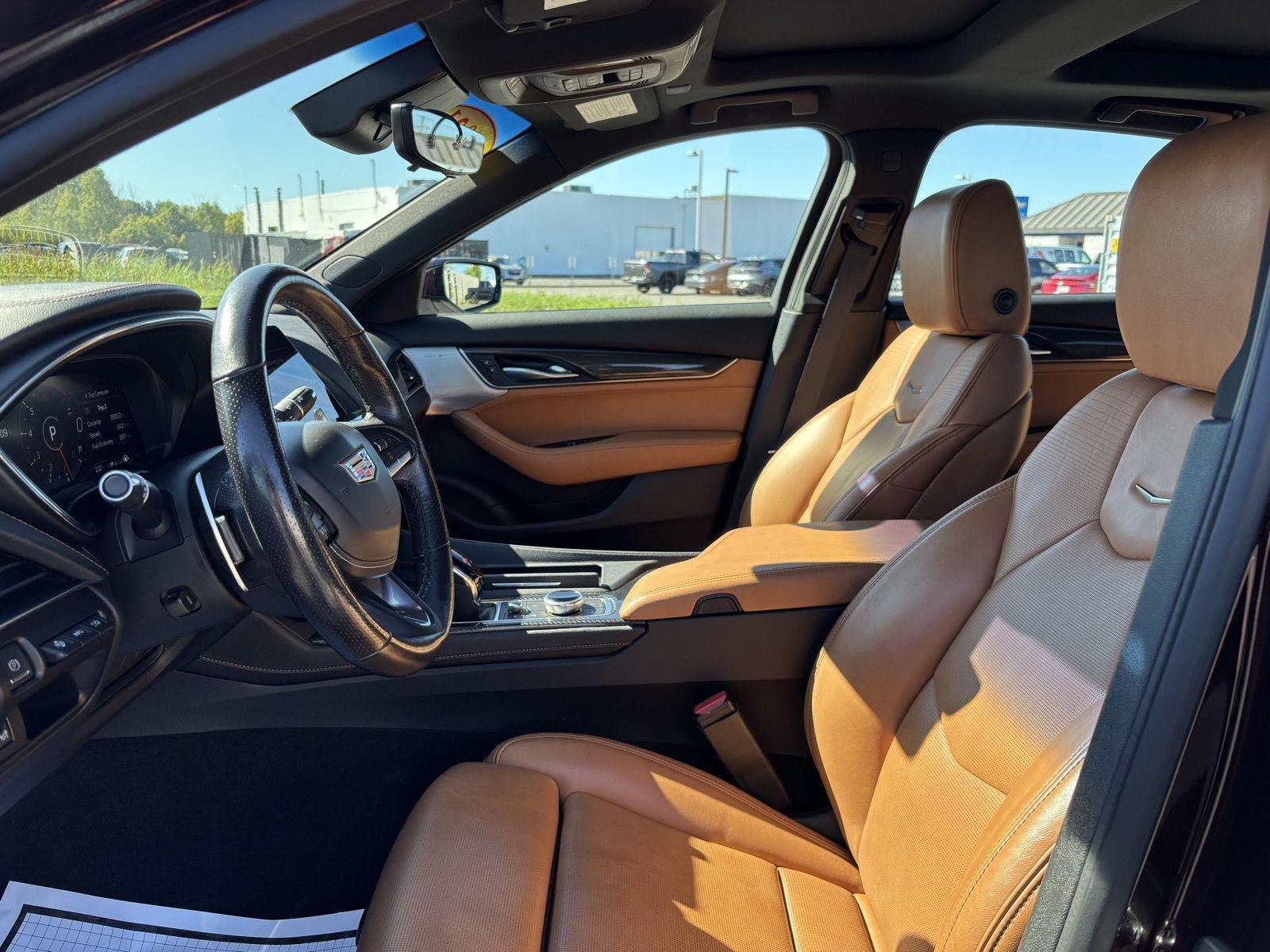 Used 2021 Garnet Metallic Cadillac Premium Luxury image 38