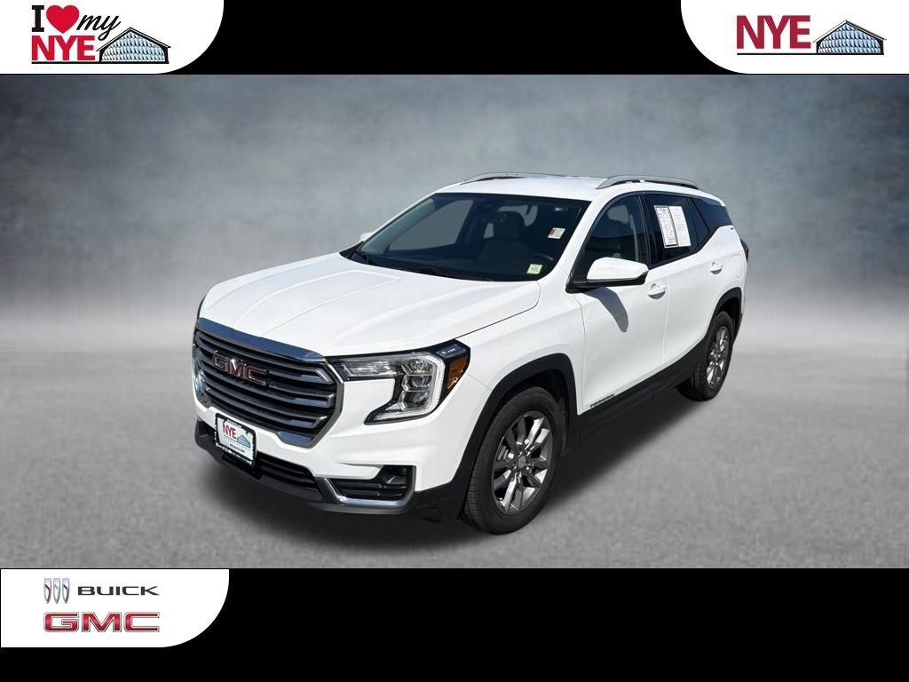 Used 2024 Summit White GMC SLT image 1