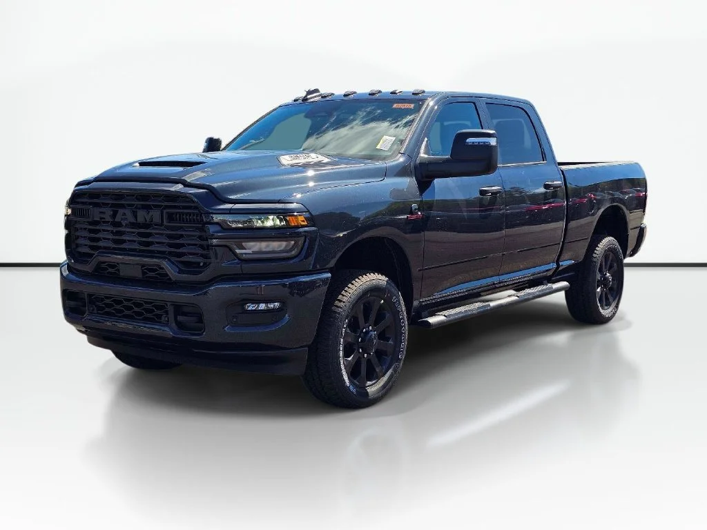 New 2027 Forged Blue Metallic Exterior Paint RAM Black Express image 1