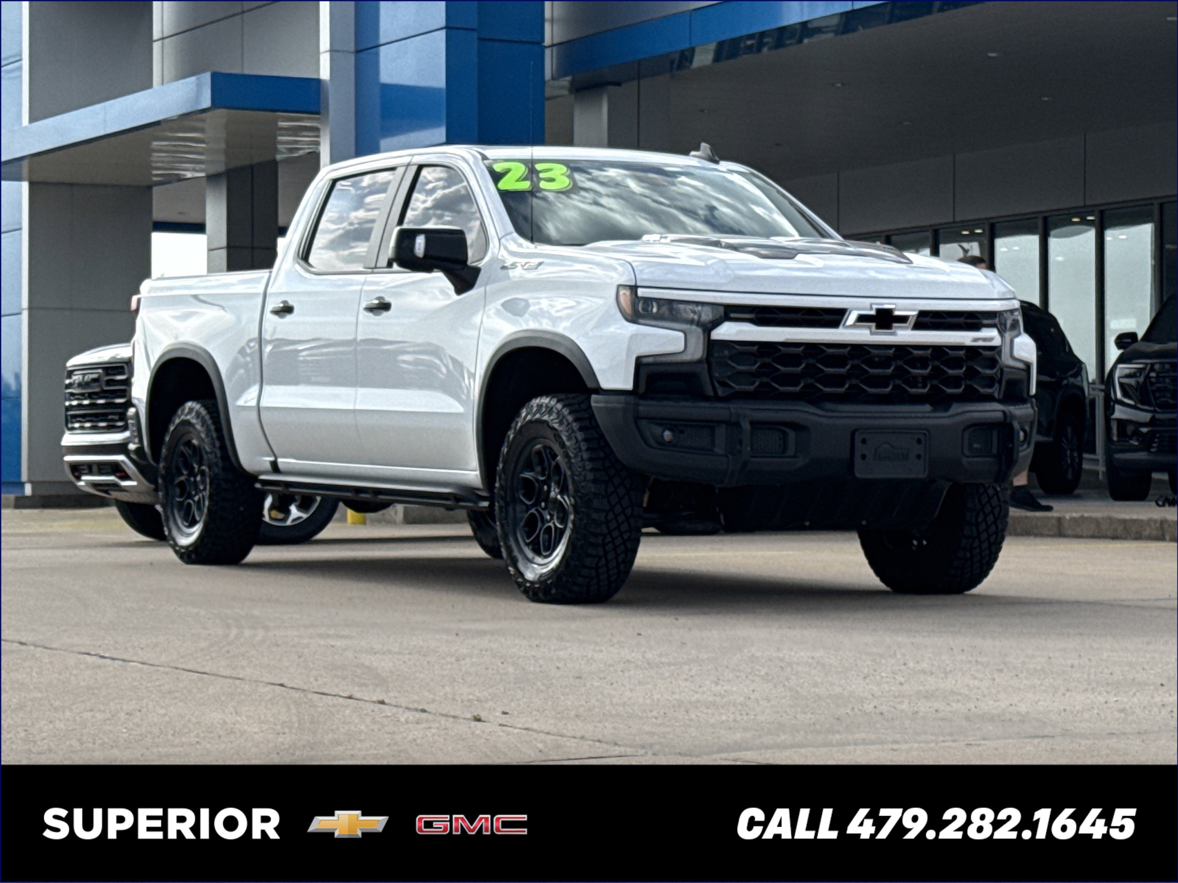 Used 2023 Summit White Chevrolet ZR2 image 1