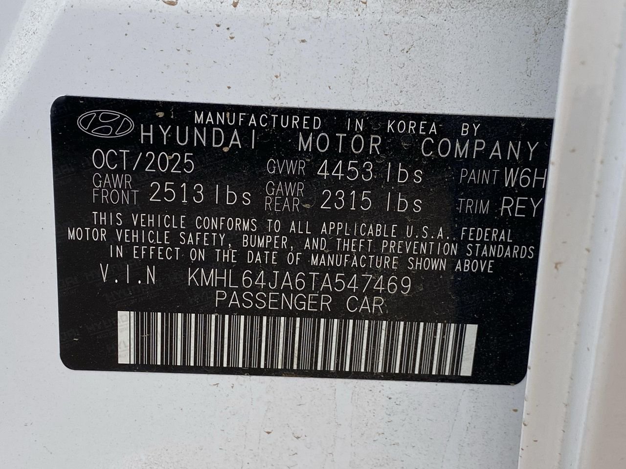 New 2026 Serenity White Hyundai SEL Sport image 33