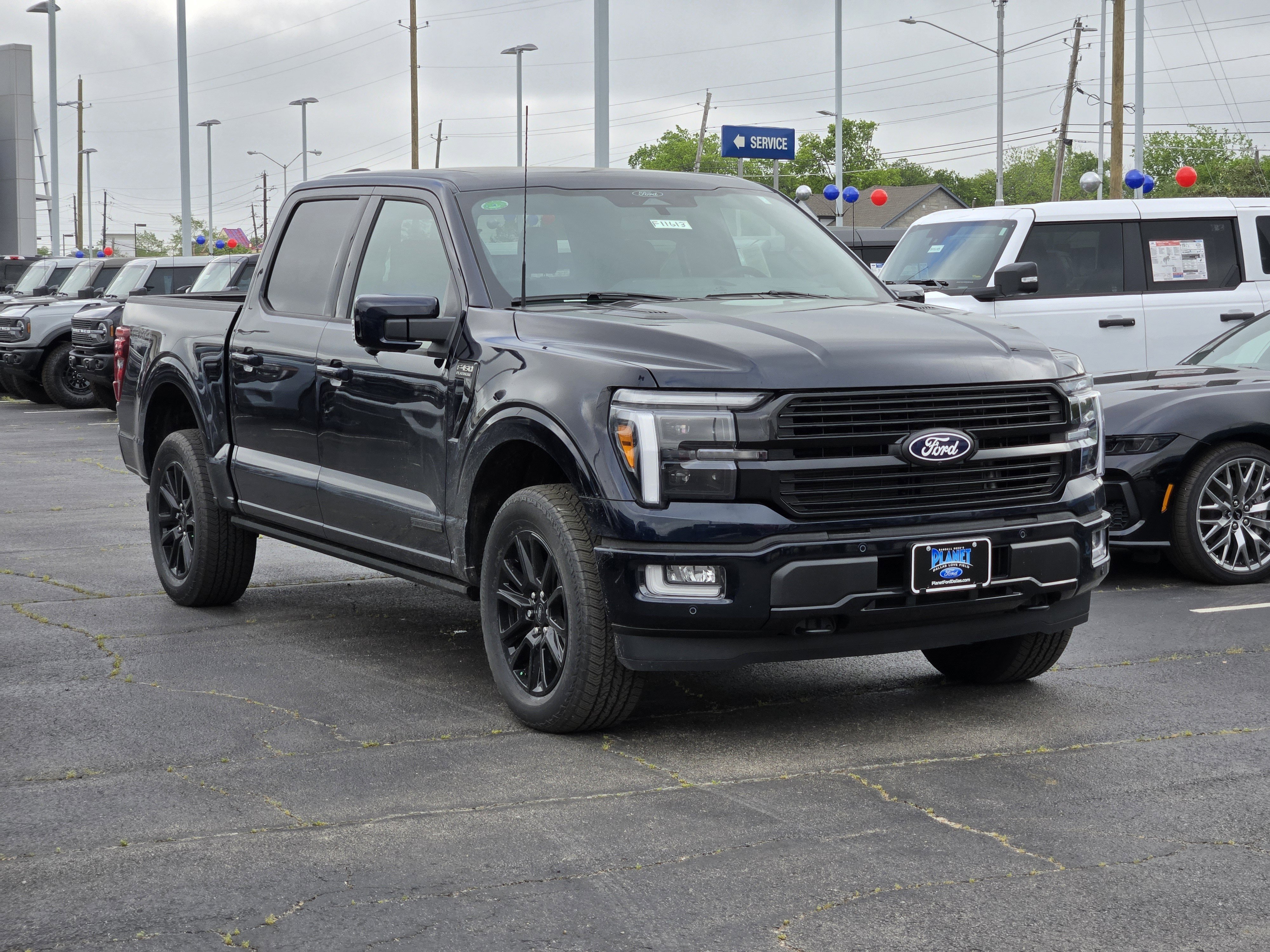 New 2026 Antimatter Blue Metallic Ford Platinum image 2