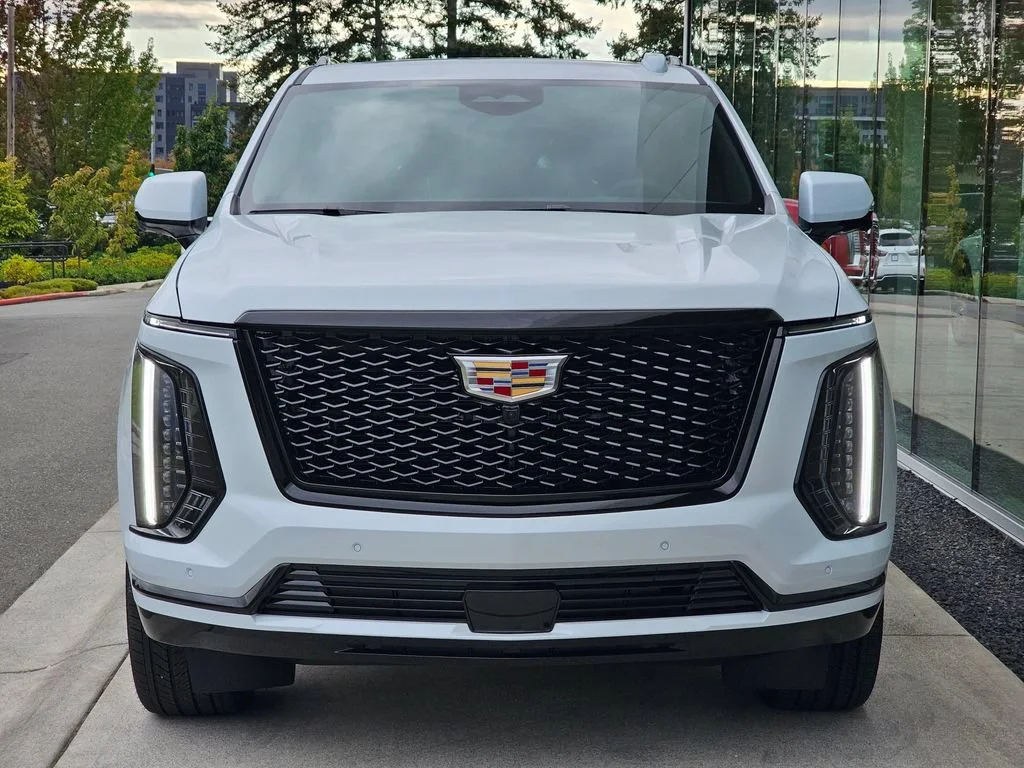 New 2026 Vibrant White Tricoat Cadillac Sport image 8