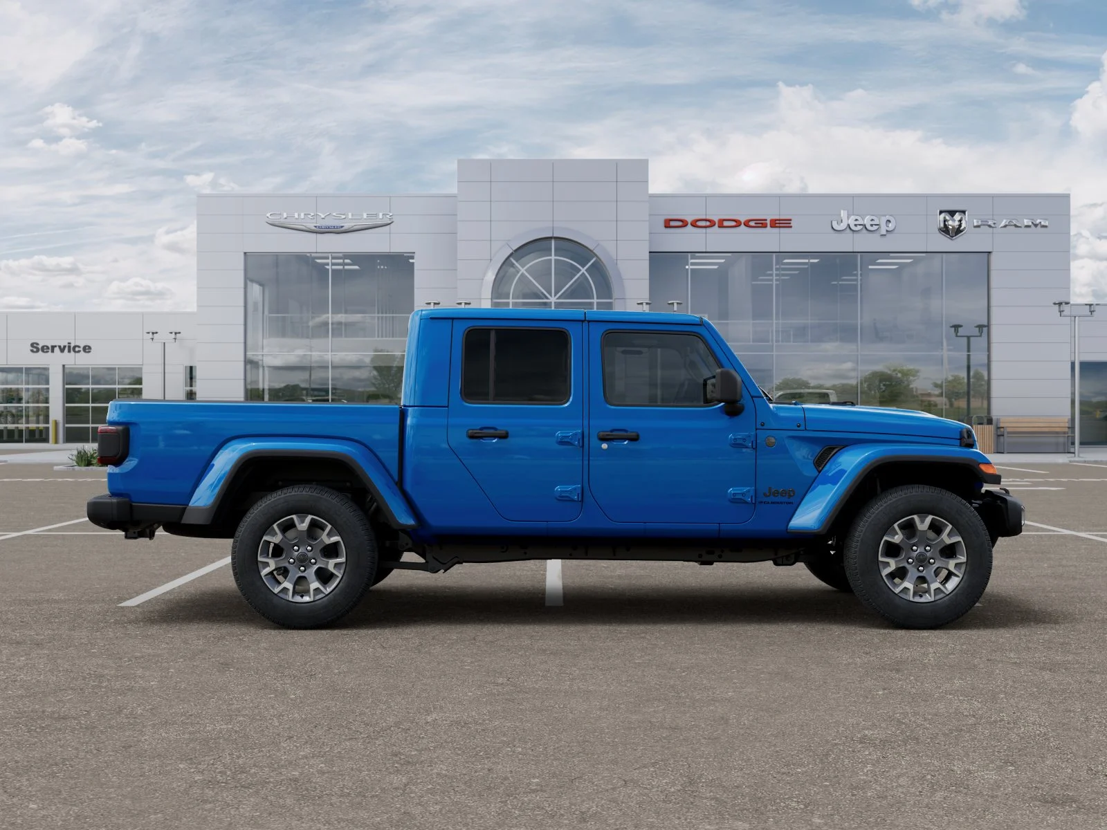New 2026 Hydro Blue Pearl-Coat Exterior Paint Jeep Sahara image 21