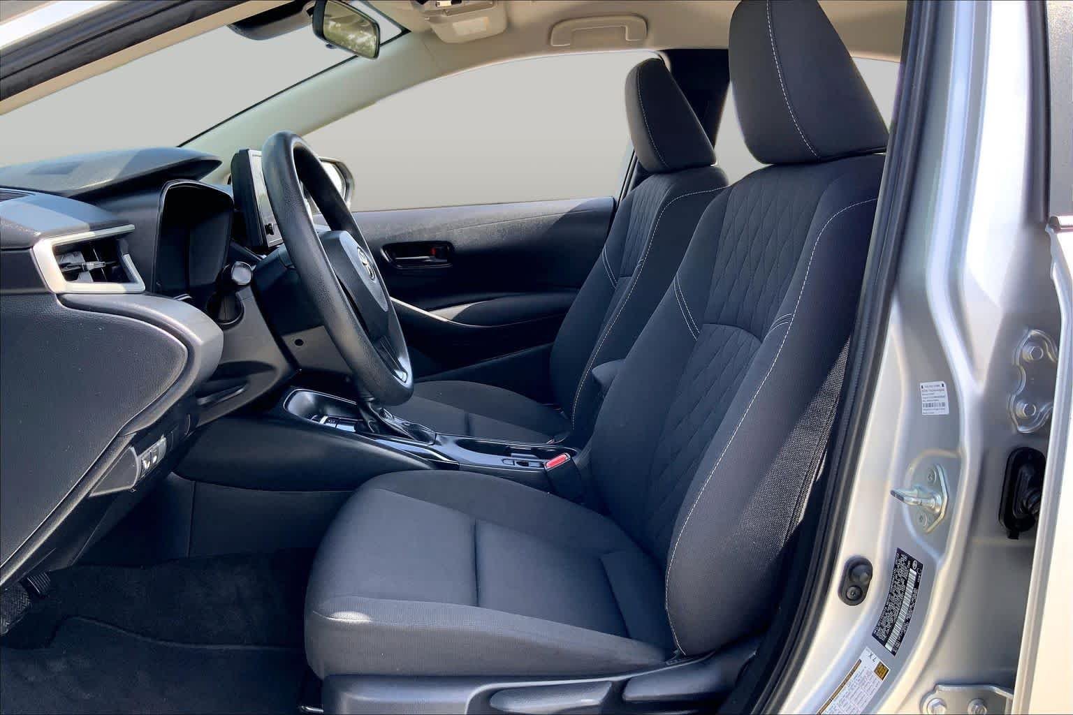Used 2023 Classic Silver Metallic Toyota LE image 8