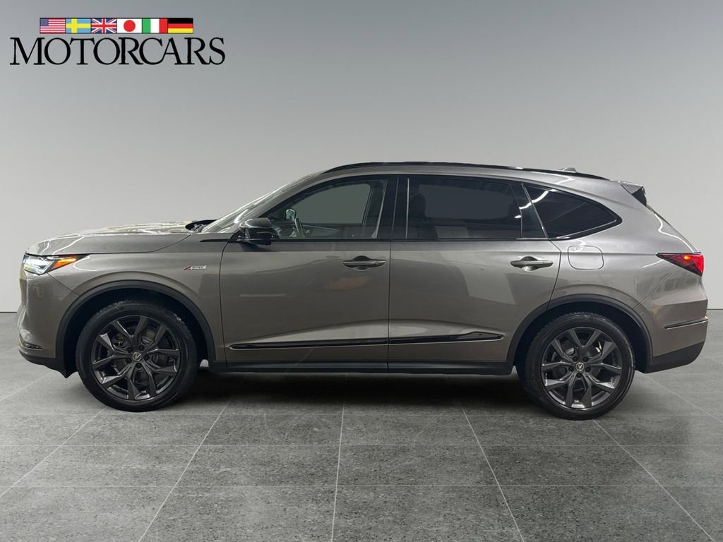 Used 2023 Liquid Carbon Metallic Acura A-Spec image 6