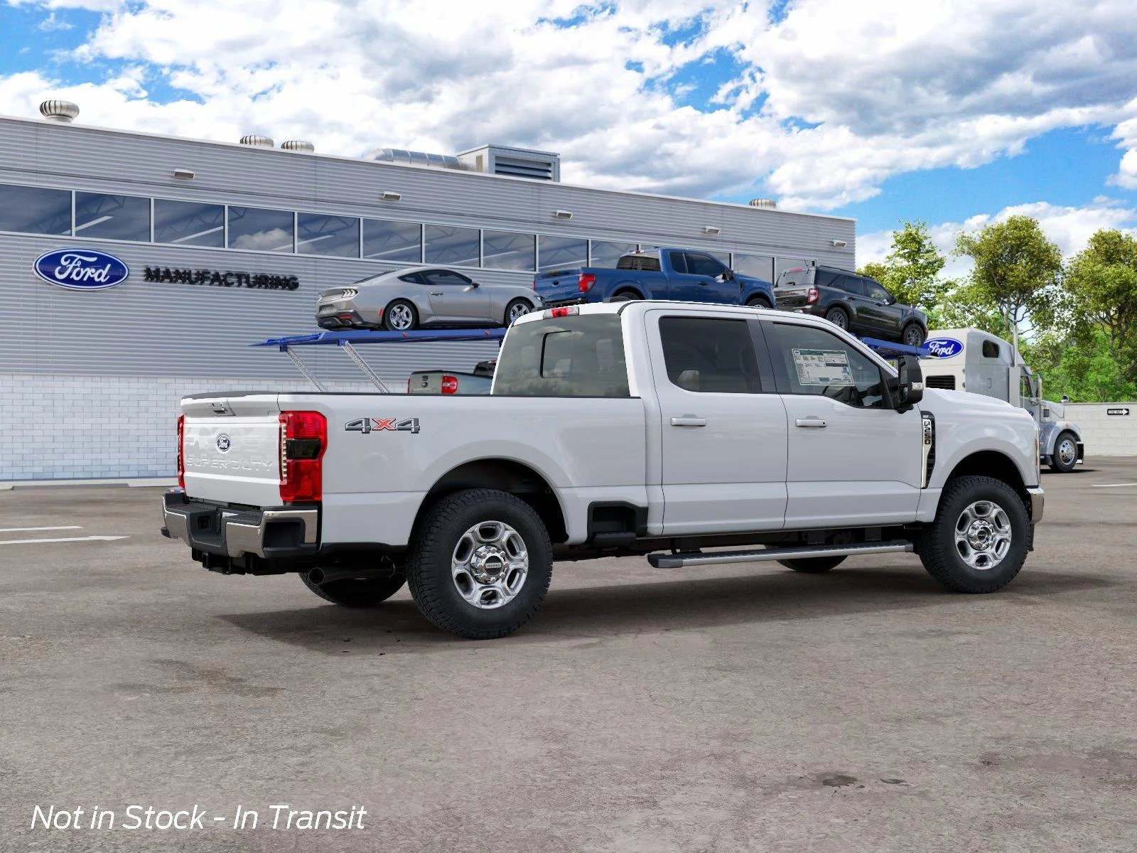 New 2027 Oxford White Ford XLT image 6