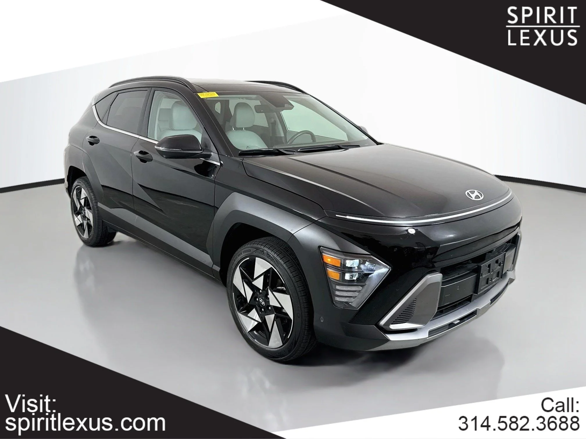 Used 2024 Abyss Black Pearl Hyundai Limited image 1